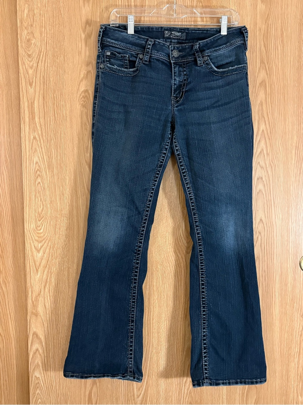 Silver Jeans Dark Blue Bootcut Jeans